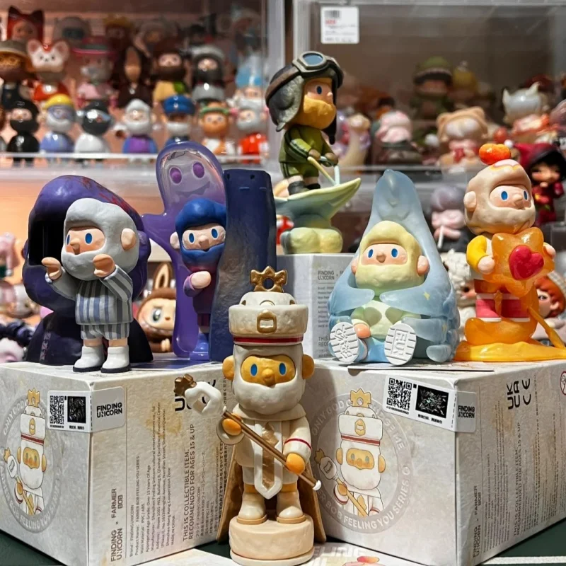 

Поиск единорогов Фермер Боб 11-го поколения Felling You Series Слепая коробка Коллекционная модель игрушки Модный сюрприз по индивидуальному заказу