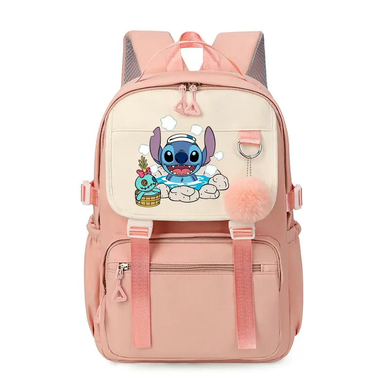 Lilo And Stitch Backpack Cartoon Book Bags Boys Girls School Bag Laptop Rucksack Cartoon Anime Knapsack School Gifts