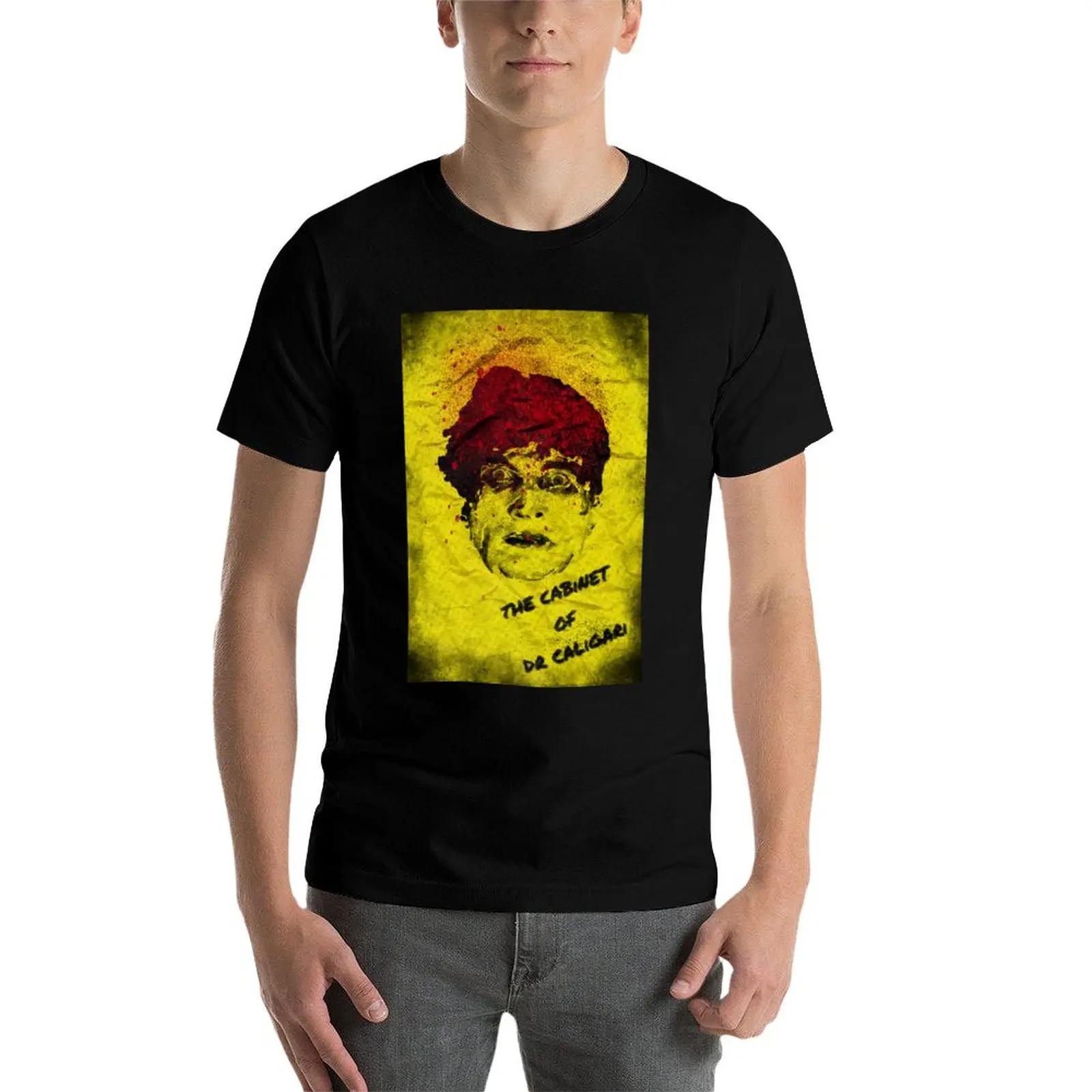 Mais importante do mundo O armário do Dr. Caligari Presentes para fãs de filmes Camiseta meninos brancos roupas masculinas plus size