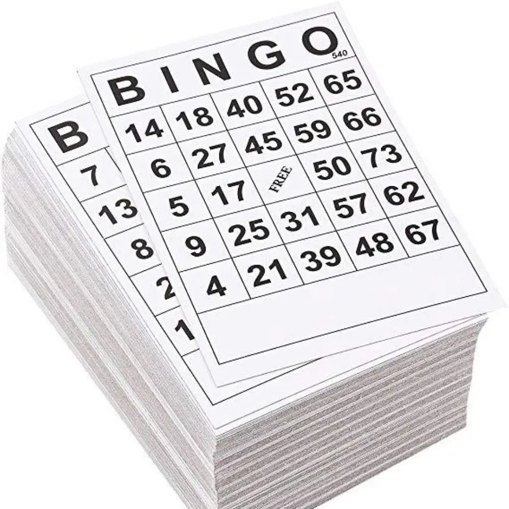 Educational Bingo Game Cards Boards Games Reusable Paper Bingo Chess Toy Interesting Unique Numbers Bingo Toys Set Kids Toys