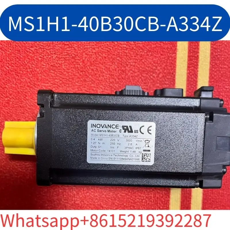 

Brand New Original MS1H1-40B30CB-A334Z servo motor 400W Fast Shipping