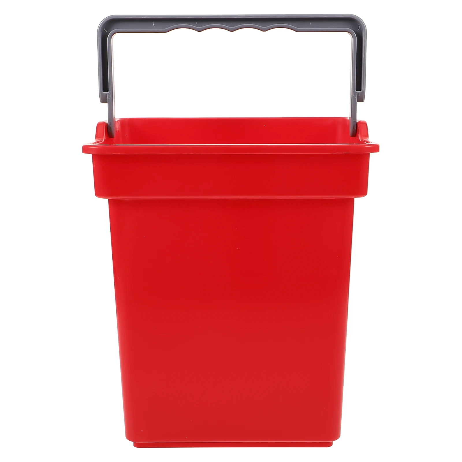 

Cleaning Large Capacity 4L with Handle for Home Office School Buckets Portable Gardening Round Plastic Bucket