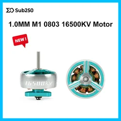 New Sub250 M1 0803 16500KV 1.0MM Motor for 1S 2S Mini Drone