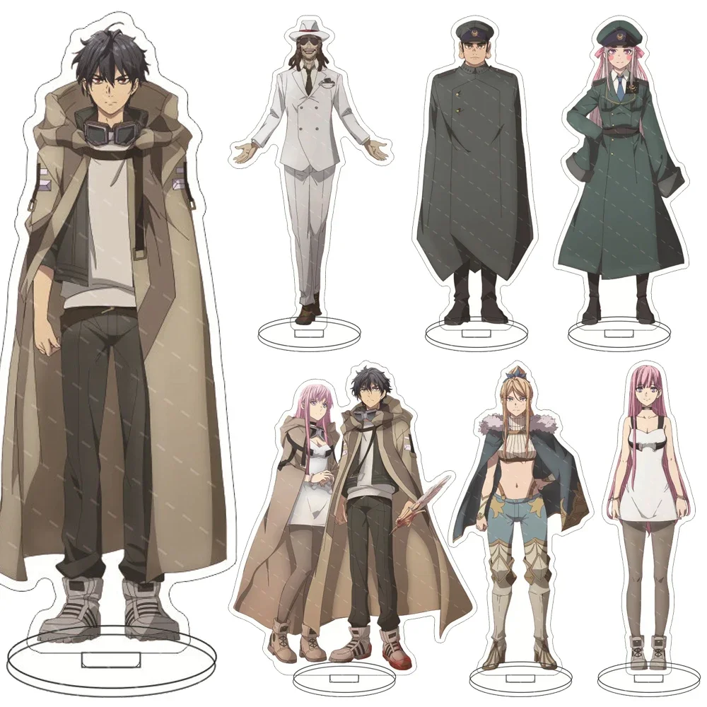 Anime The Kingdoms of Ruin Acrylic Stand Model Figures Adonis Doroka Chloe Yamato Cosplay Desk Decor Collection Display Gifts