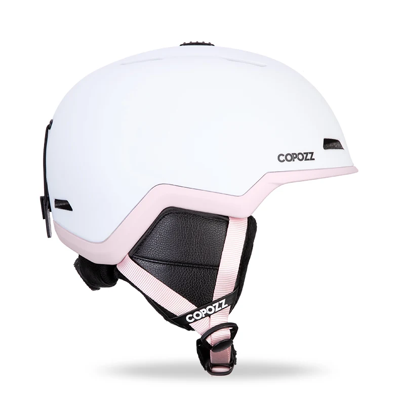 COPOZZ Skihelm, halbbedeckter Anti-Schlag-Skihelm für Erwachsene, Männer und Frauen, Ski, Skateboard, Snowboard, Schutzhelm, weiblich, männlich