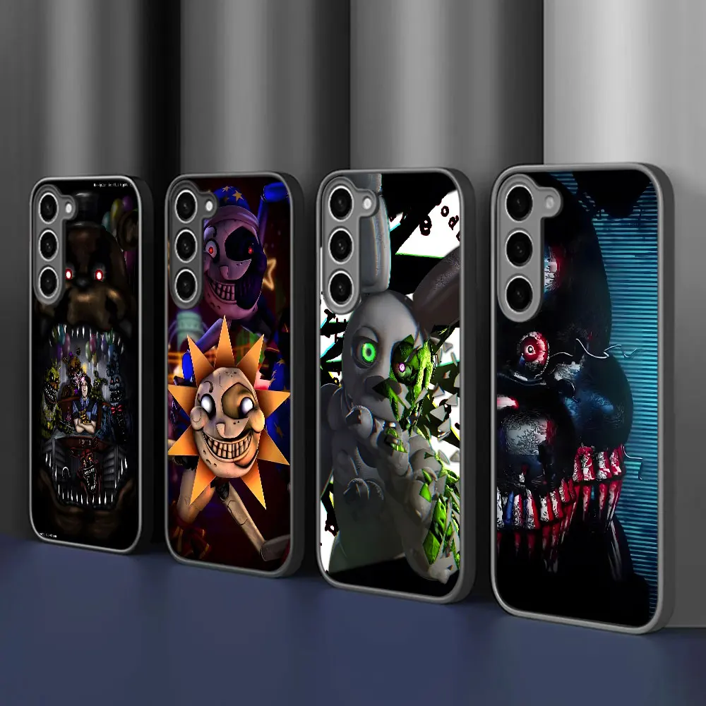 Fnaf Five-N-nights-At-Freddys Case for Samsung Galaxy A55 A56 A16 A15 A17 A54 A21s A26 A51 A31 A36 A52 Matte Frosted Phone Cover