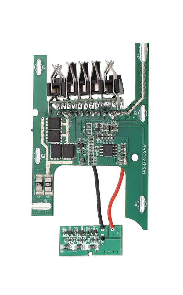 Suitable For For DCB200 20V Power Tool Plastic Shell Protection Board Non-battery Charging Protection Circuit Board Power Tools