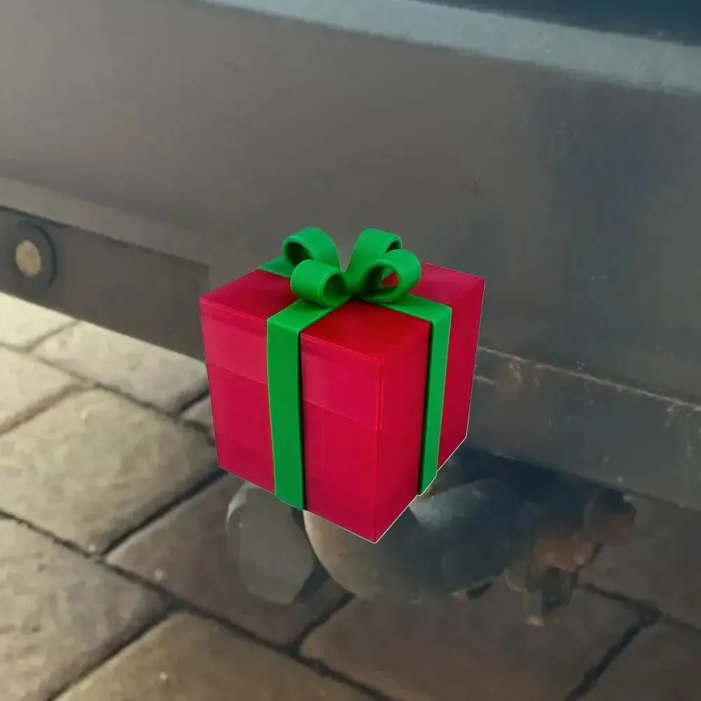 For 50mm Trailer Rod Cover Christmas Topic Trailer Pole Decoration Universal Hitch Prop Covers For Protection Automobile
