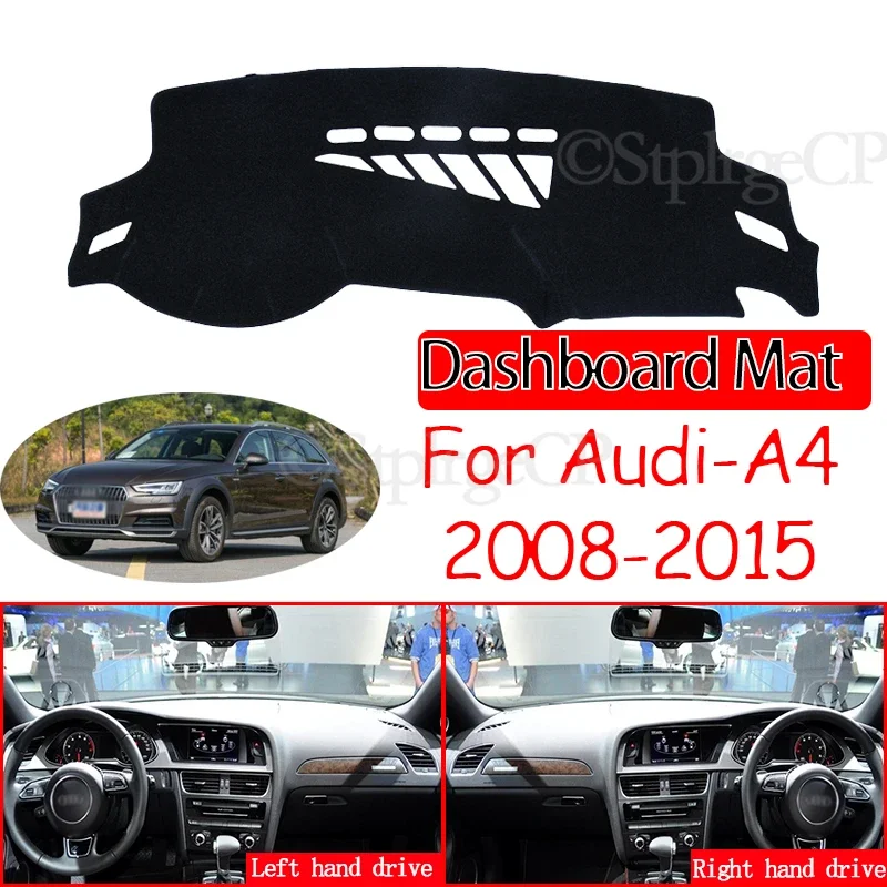 

Козырек от солнца Dashmat Dash Carpet Аксессуары S-line 2012 2014 для Audi A4 B8 2008 ~ 2015 8K Противоскользящий коврик с защитой от УФ-лучей Крышка приборной панели