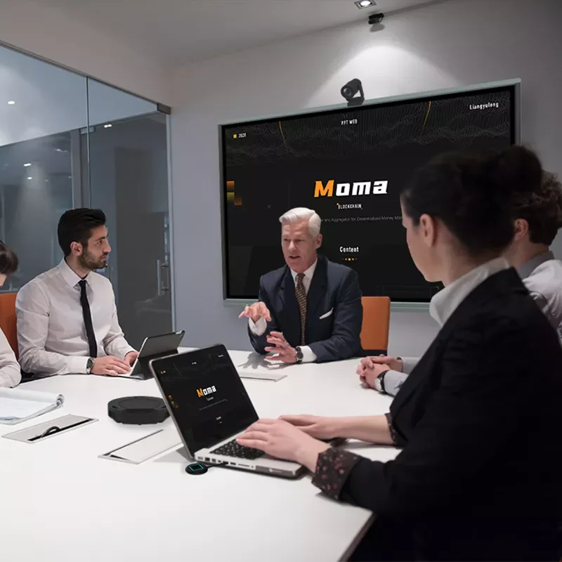 Dual System Digital Smart Board 55-110 Inch Interactive Whiteboard Business Education Advertising Equipment Company M