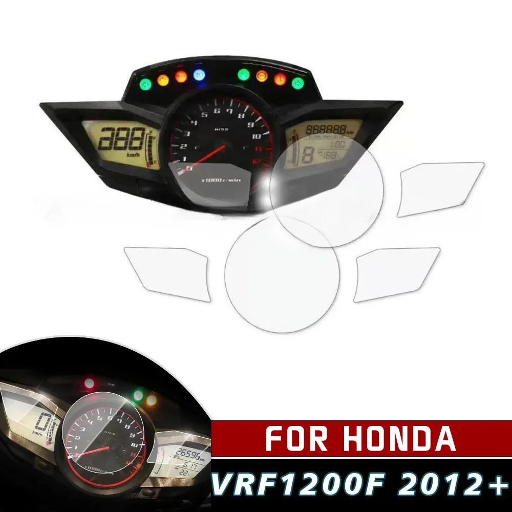 For Honda VFR1200F VFR 1200F VFR1200 F 2012+ Motorcycle Scratch Cluster Screen Dashboard Protection Instrument Film Protective