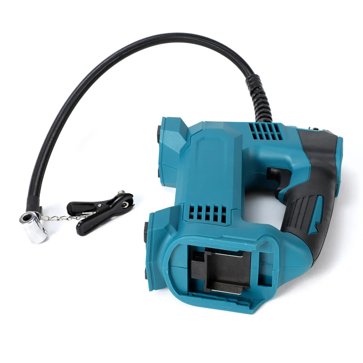 Pompa ad aria per auto senza fili pompa gonfiabile per pneumatici per auto elettrica compressore d'aria ricaricabile portatile digitale per batteria Makita 18V