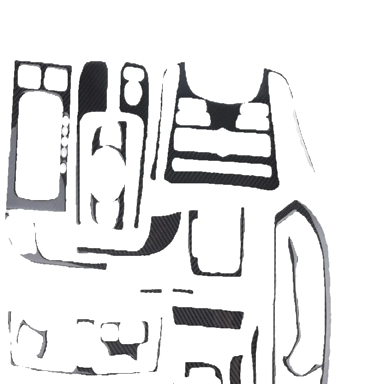 

27Pcs Carbon Fiber Full Kits Interior Cover Trim FOR Acura TL 2009-2014 Interior Accessories