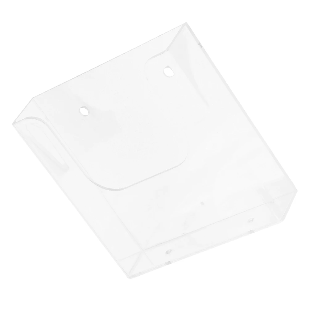 

Hanging File Holder For Wall File Organizer A4 Wall Mount for Office Home Sturdy Acrylic Space Saving