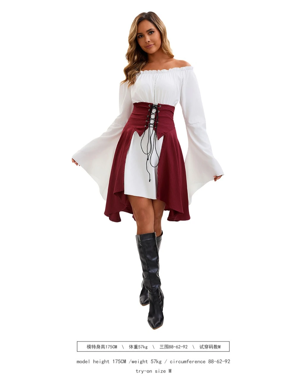 Déguisement Pirate Sexy – Chemise et Jupe – photo 1