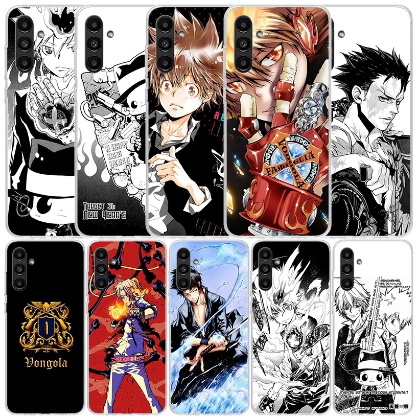 Katekyo Hitman Reborn Phone Case For Samsung Galaxy A15 A14 A13 A12 A55 A54 A53 A52 A35 A34 A33 A32 A25 A24 A23 A22 A04S A03S A0