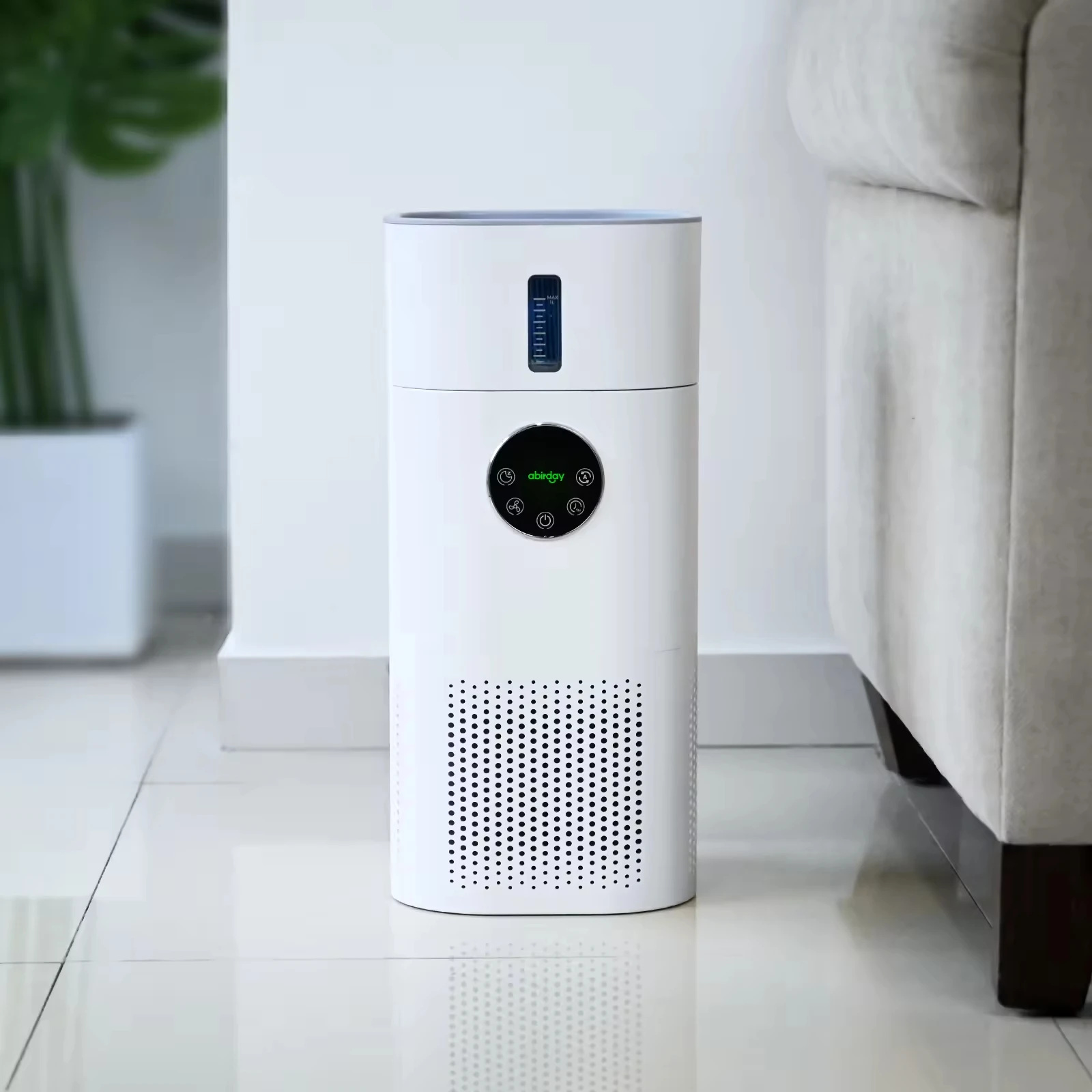 2-in-1 Air Purifier & Humidifier for Home with H13 HEPA Filter, Quiet for Bedroom, Pets, Allergies, LED Display