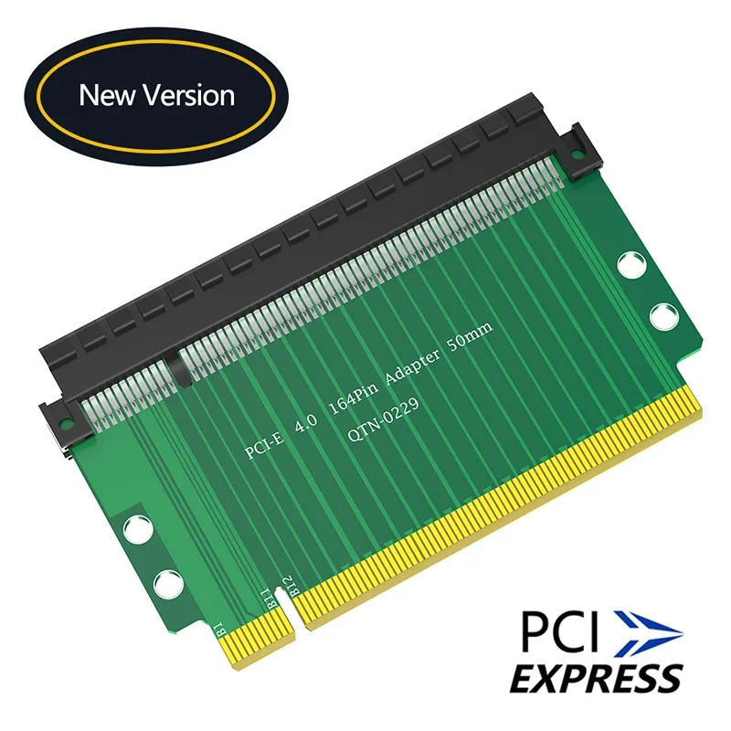 

Удлинитель 180 градусов Разъем PCIE X16 PCI-E X16 — слот X16, 5 см, высокий PCI Express 4,0 16X Riser Card Convert Adapter для настольных ПК