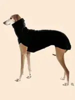 Greyhound Clothes, Dog Winter Coat Pajamas Onesies  Turtleneck Stretch Greyhound Apparel Pet Clothes Coat Outfit for Medium, Lar 4