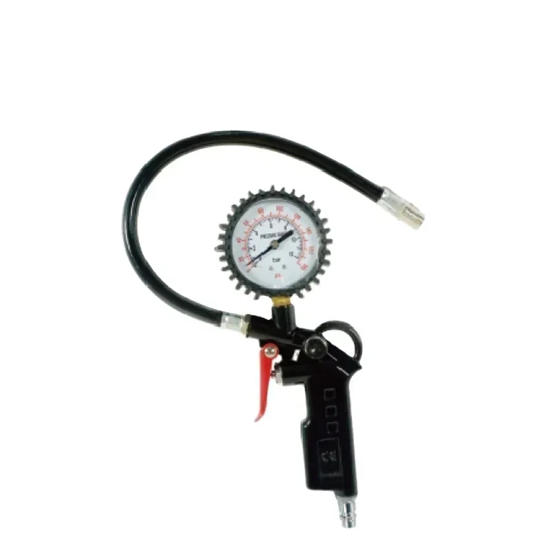 Tire Air Gun TYQ Tyre Pressure Accurate digital auto inflating gauge To 100 PSI with Air Hose Air Inflator Gun with chucks