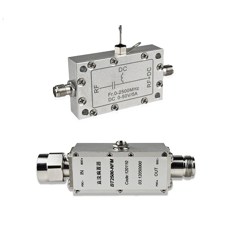 r f Bias Tee 500M-2500 MHz DC Biaser