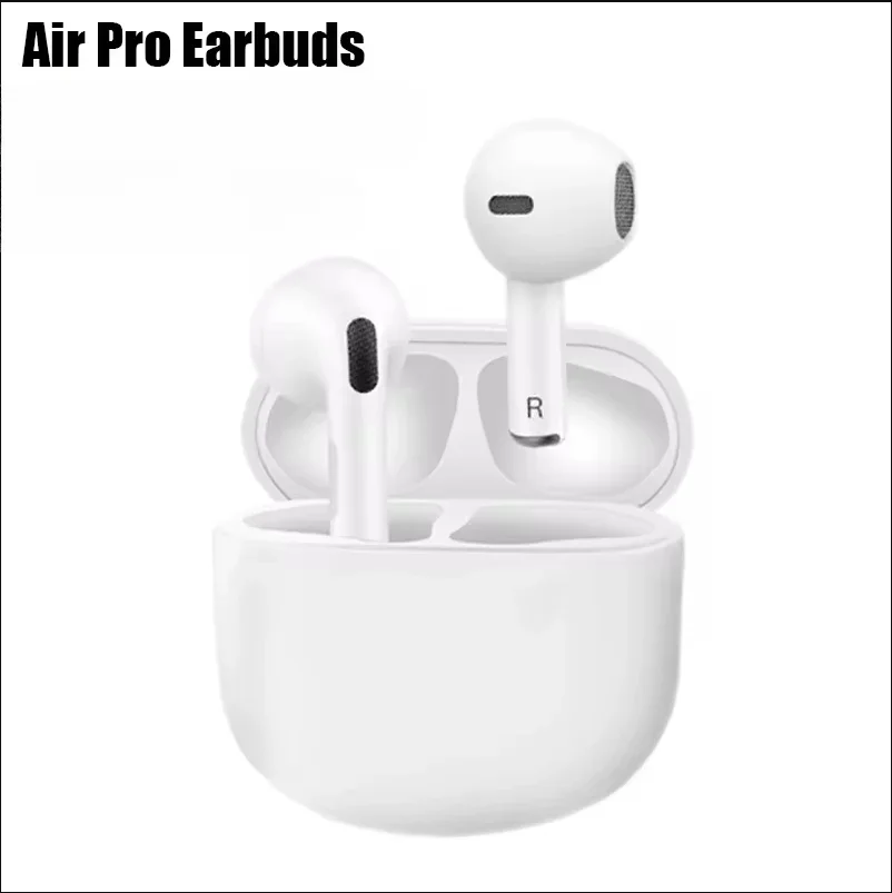 Pro4 TWS Bluetooth Earphone 9D Stereo Wireless Headphone In-Ear HiFi Earbud HandsFree Headset With Microphone For Xiaomi iPhone