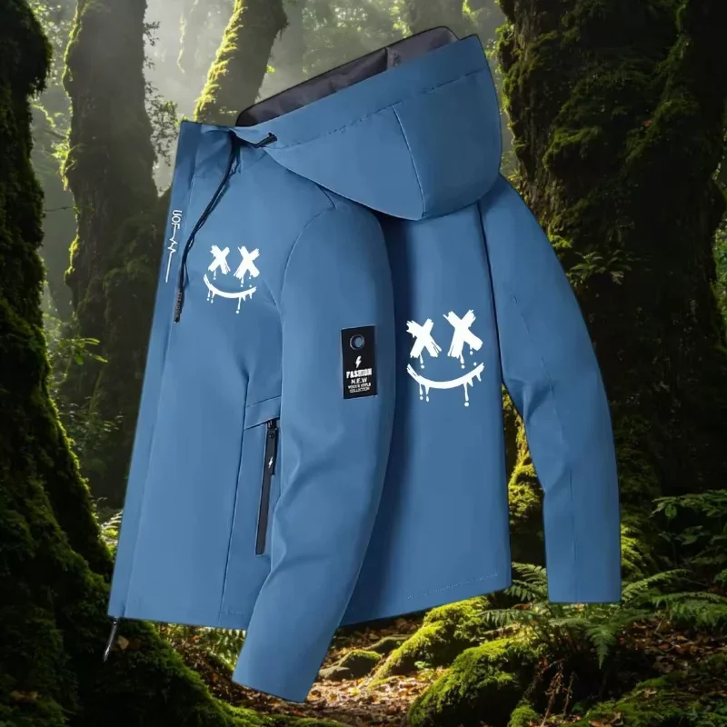 Spring autumn fashion new outdoor casual lightweight workwear men hot selling lightweight hiking and mountaineering hoode jacket