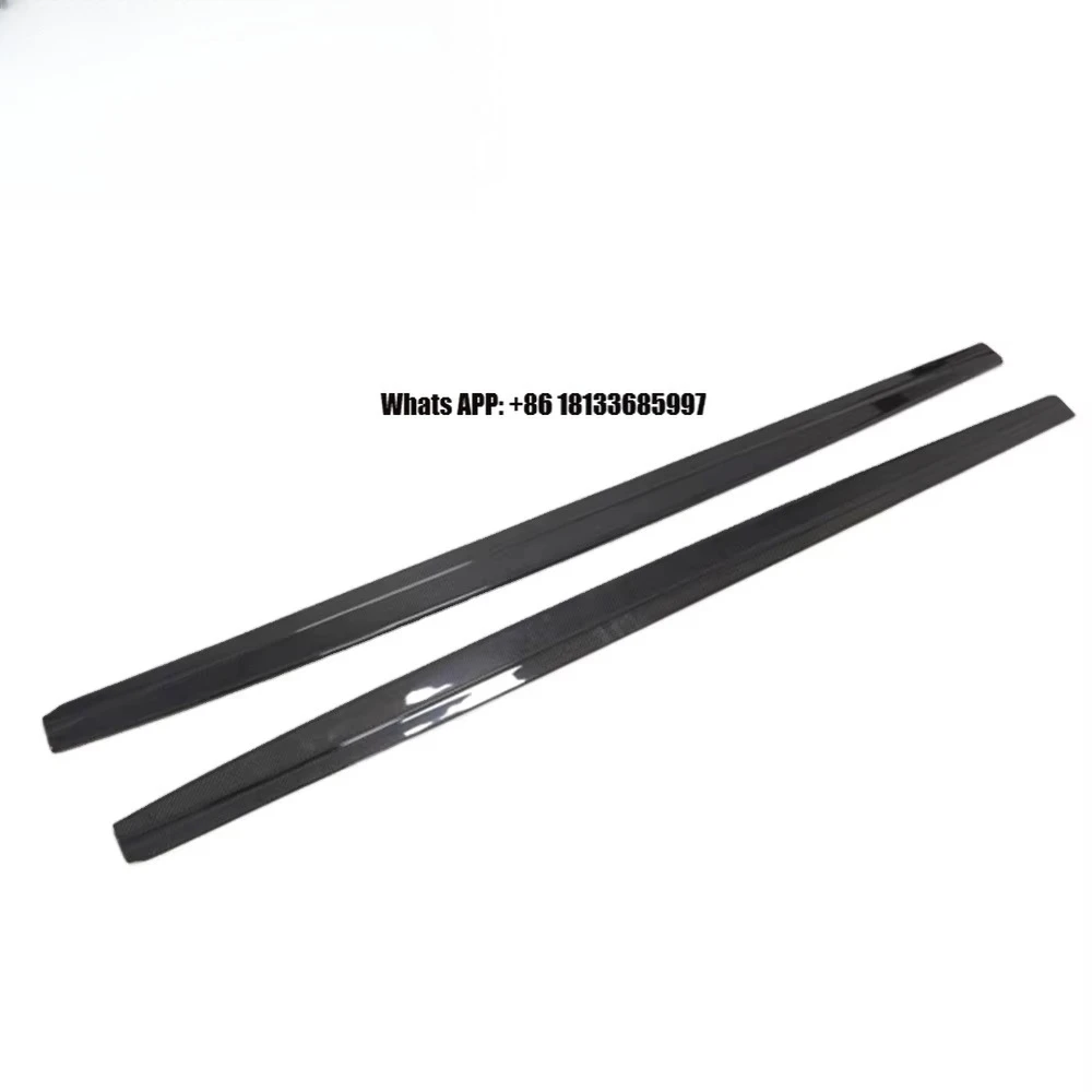 

High Quality Real Dry Carbon Fiber Side Skirts car bumpers For BMW F87 M2 M2c