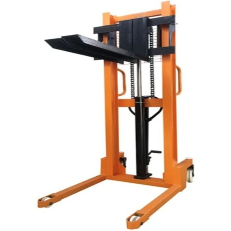 

Manual electric hydraulic forklift 1 ton 2 tons lifting stacker small loading and unloading handling lift