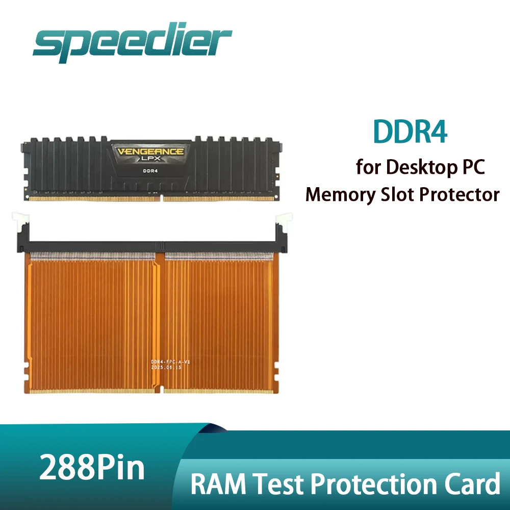 Desktop DDR4 DIMM RAM Test Protection Card FPC Flexible Extension Adapter 288Pin Memory Slot ProtectorAlibaba.co...