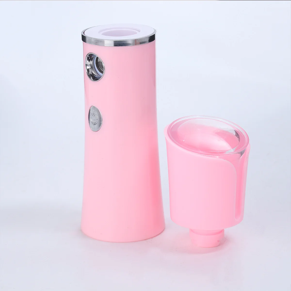 

1pc Handheld Spray Humidifier 25Ml Tank Usb Charging Nano Mist Face Steamer Portable Facial Spa Device Cold Fog Moisturizer