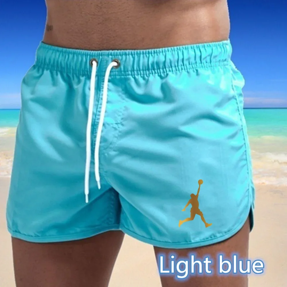 Pantaloncini da spiaggia Pantaloncini estivi da uomo Pantaloncini da bagno traspiranti ad asciugatura rapida 2024 Pantaloncini da surf moda casual da uomo di vendita caldi
