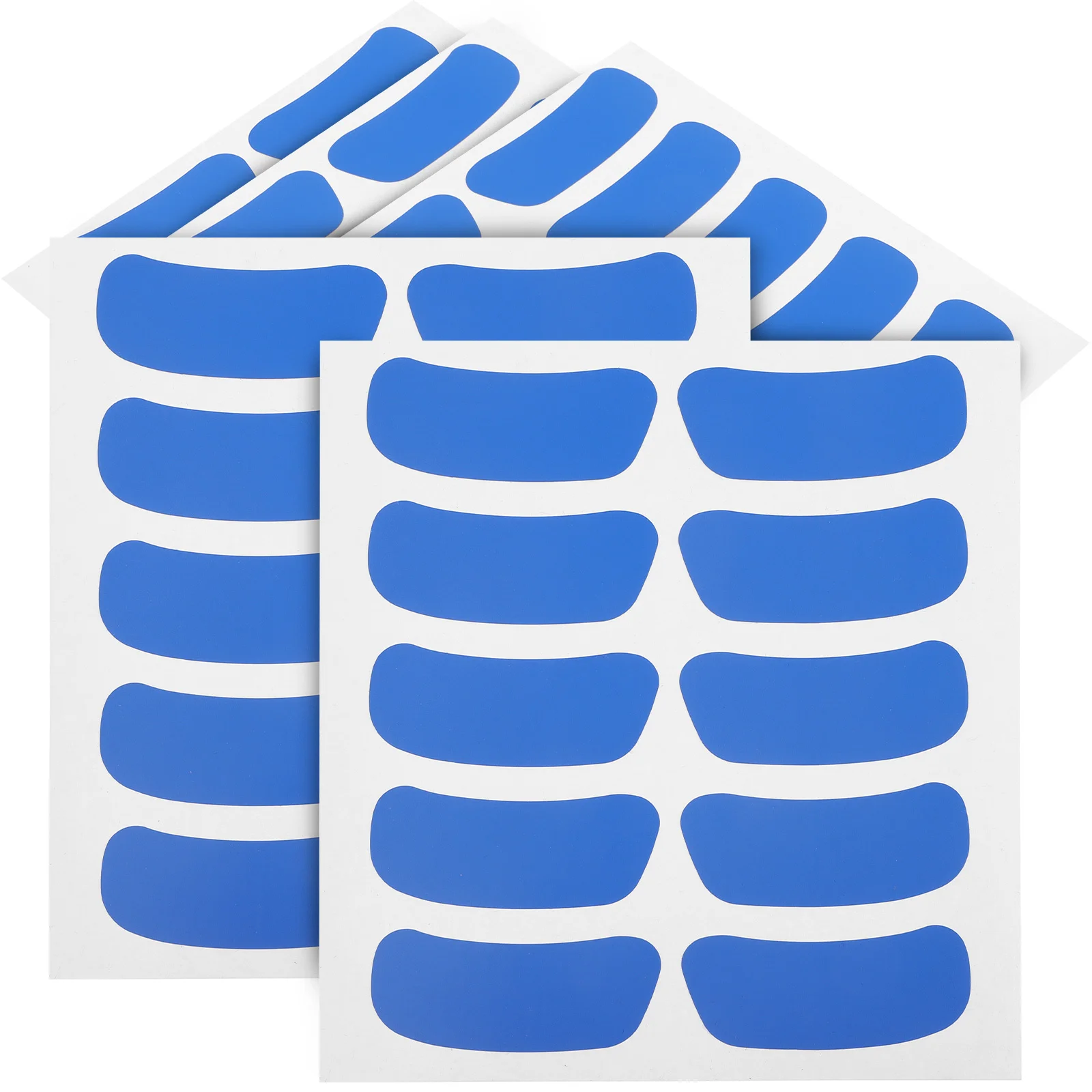 

50 Sheets Eye Strips Portable Face Stickers Writable Sports Accessories Fans Supplies Eye Sticker Portable Face Sticker