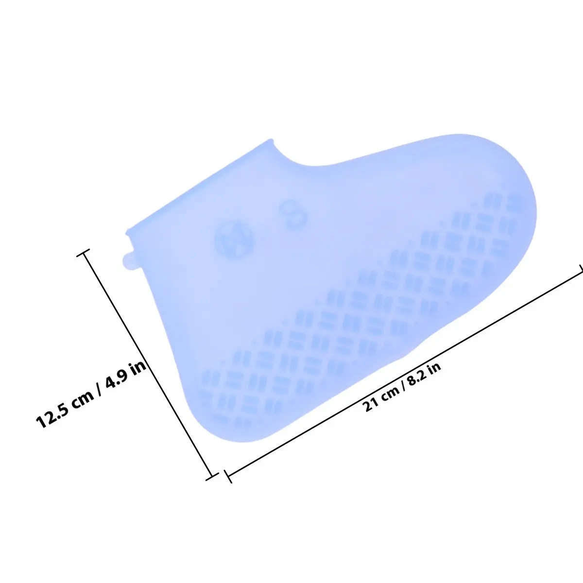 1Pcs Reusable Silicone Shoe Covers Waterproof Anti-Skid Protection for Chefs Bartenders Travelers Campers Rainy Day Snowy