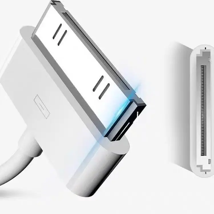 Protable Cable Play Type C to 30 Pin Adapter Charging Data Cable for iPhone 4 4S 3GS iPad 2 3 iPod Touch Connector