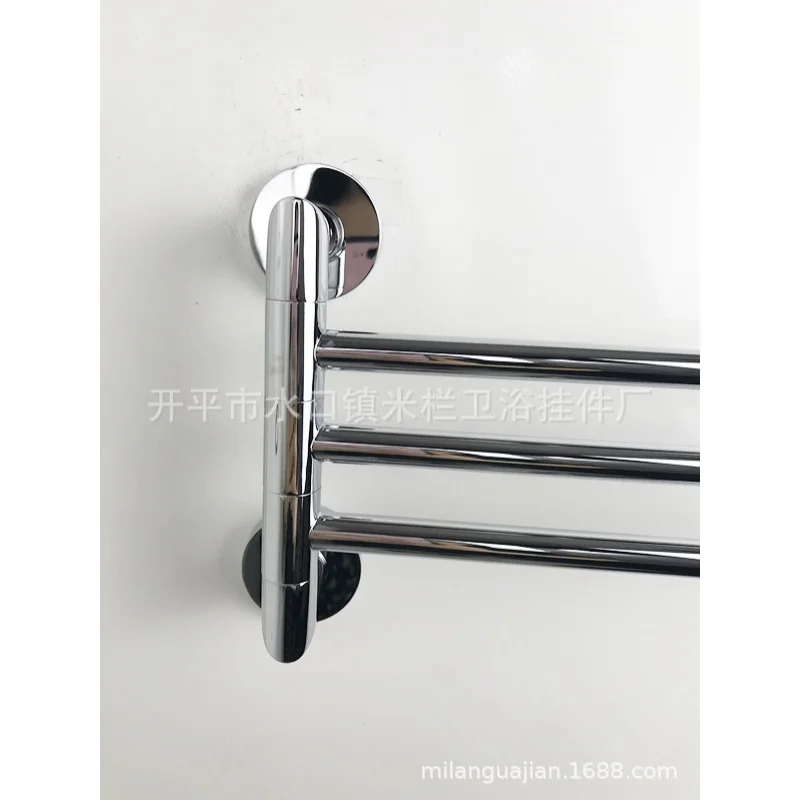 Modern Kitchen Activity Towel Holder Three-Rod Towel  Rack Wall Mounted Towel Bar Hardware Accessories