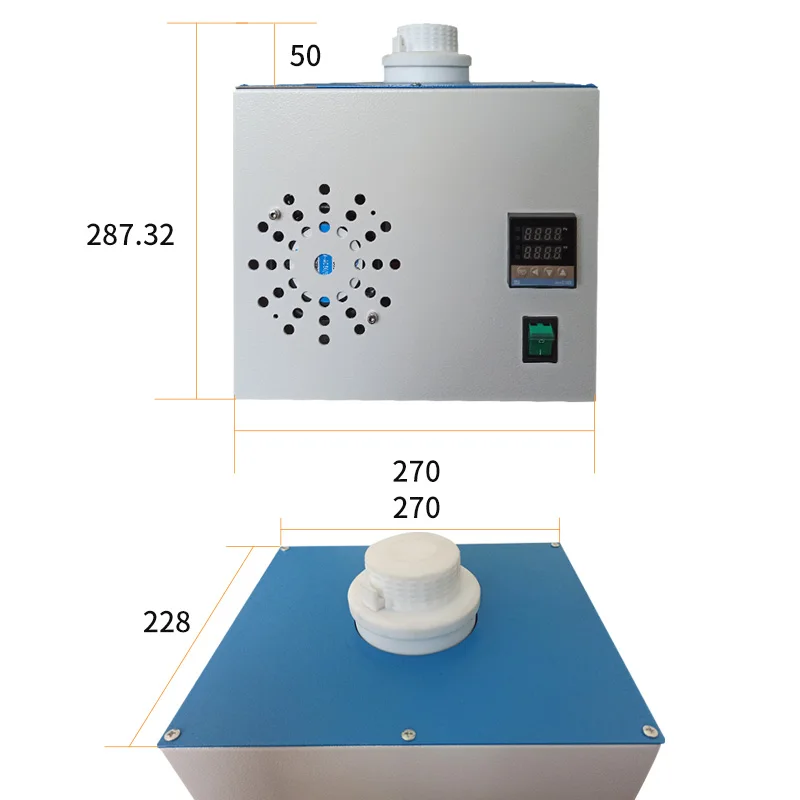 

300Cc aluminum hose cold dispensing preheating device heater preheating heating platform machine tool accessories