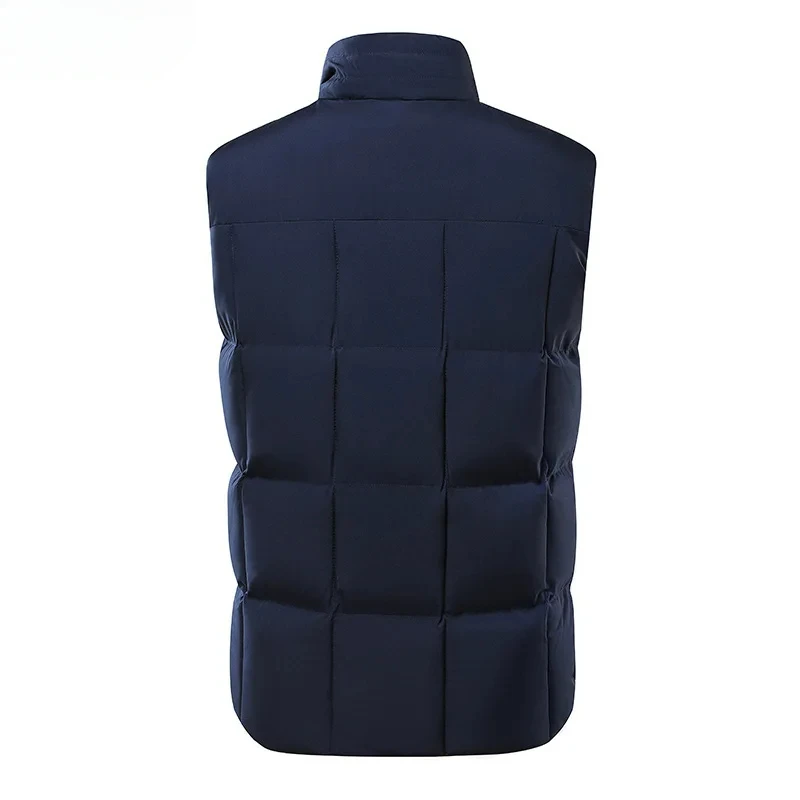 USB Smart Temperature Control Vest para homens, roupas de aquecimento, ao ar livre funcional, quente, 9 zonas, inverno