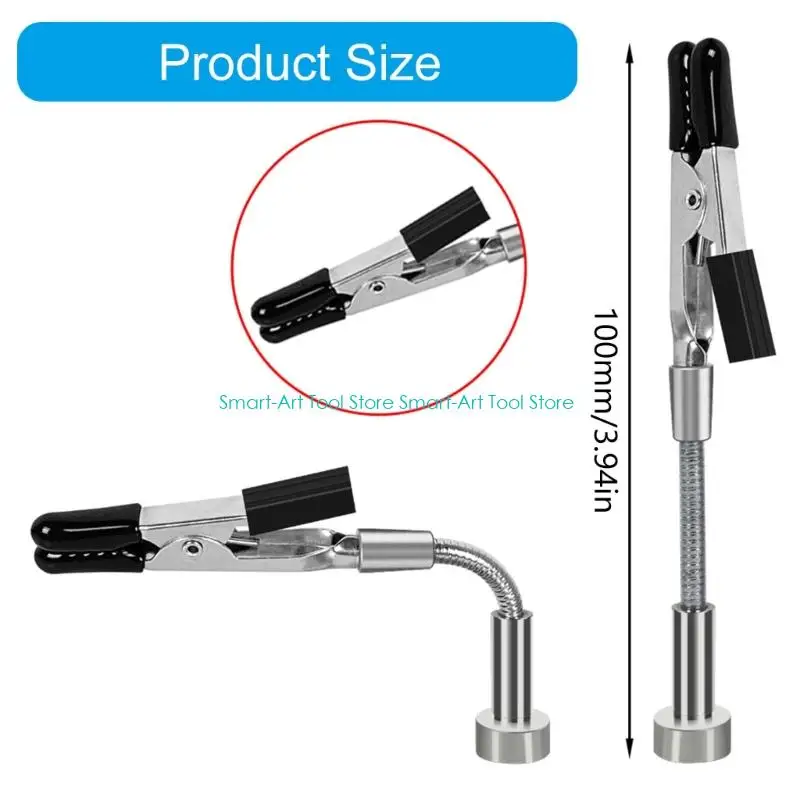 E1PB Magnetyczne pomocne dłonie Metalowe elastyczne ramiona typu „gęsia szyja” do elektroniki samochodowej
