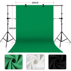 Background Stand Kit Support Frame System Backdrops  Adjustable Stand for Photography Photo Studio Chromakey Green Screen Frame