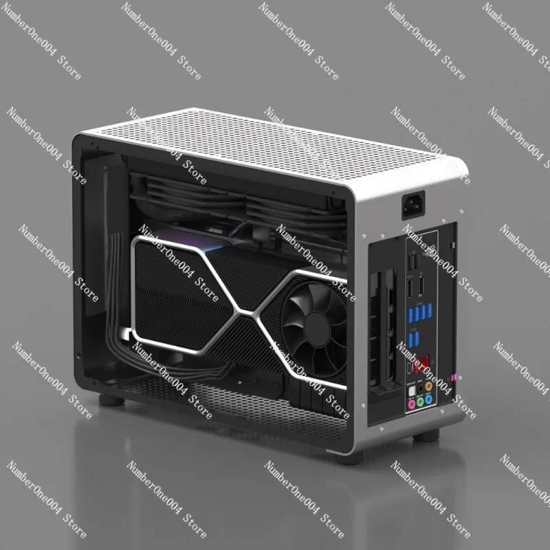 

Suitable for aluminum alloy chassis A4 Sfx240 water-cooled Itx transparent chassis