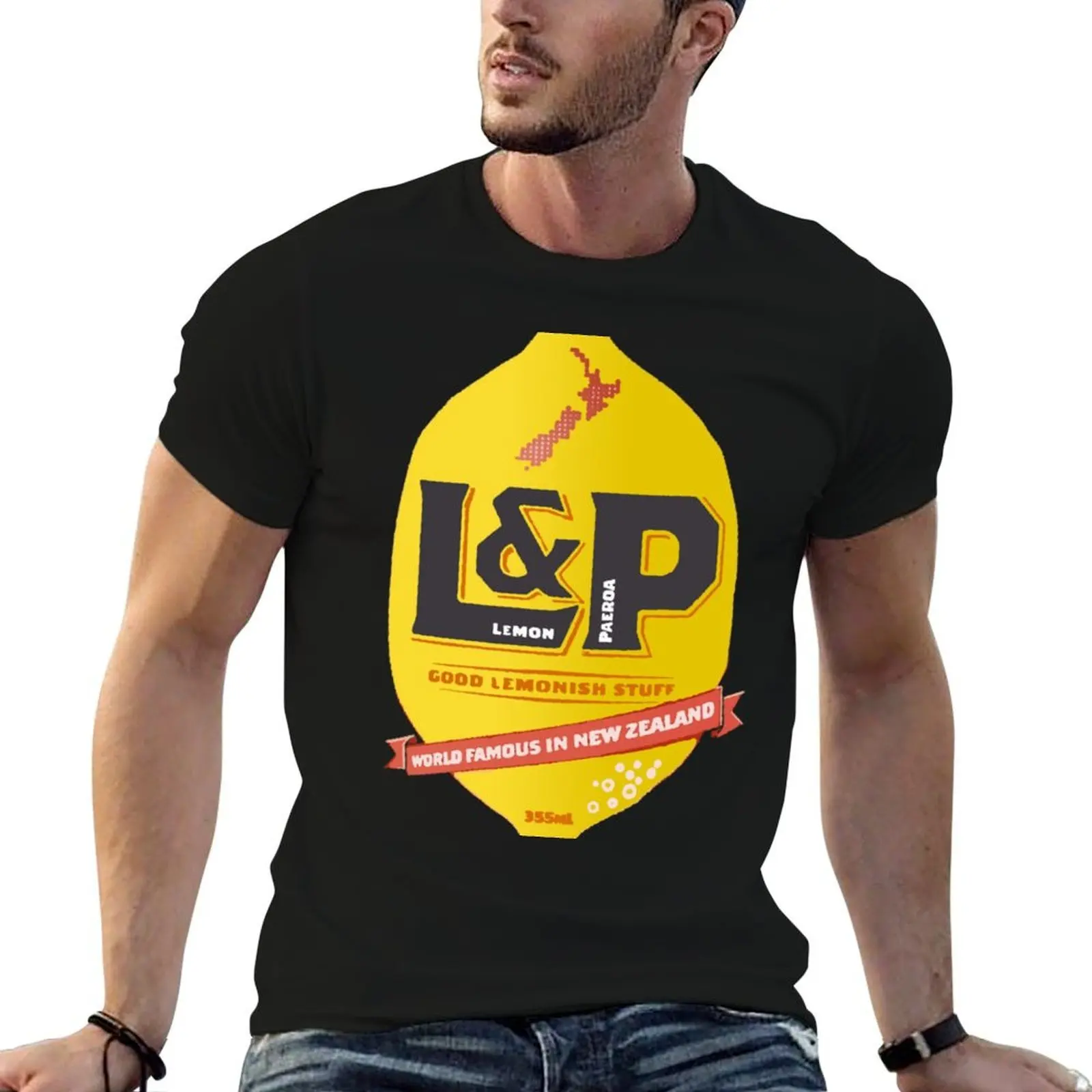 

Lemon And Paeroa New Zealand Drink design T-Shirt man t shirt designer man graphic t shirt T-Shirt