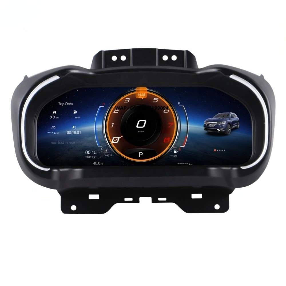 

LCD Digital Cluster for Renault Koleos Megane 4 2016-2019 Dashboard Panel Speedometer