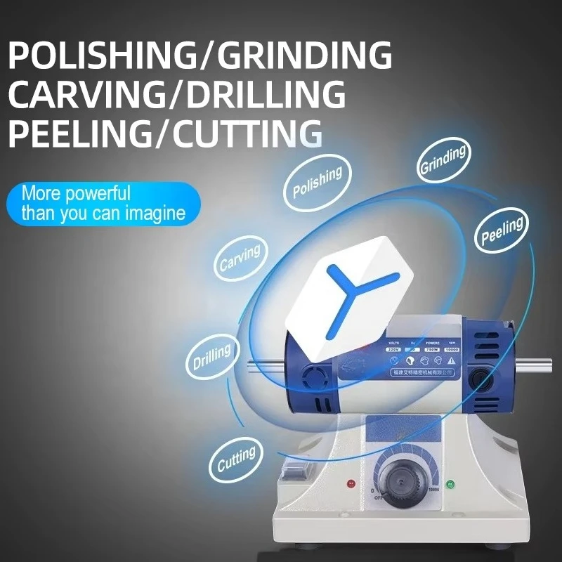 AT-BS-049 750W High-pawer Motor Gongyu Bench Grinder  with Double-head Design