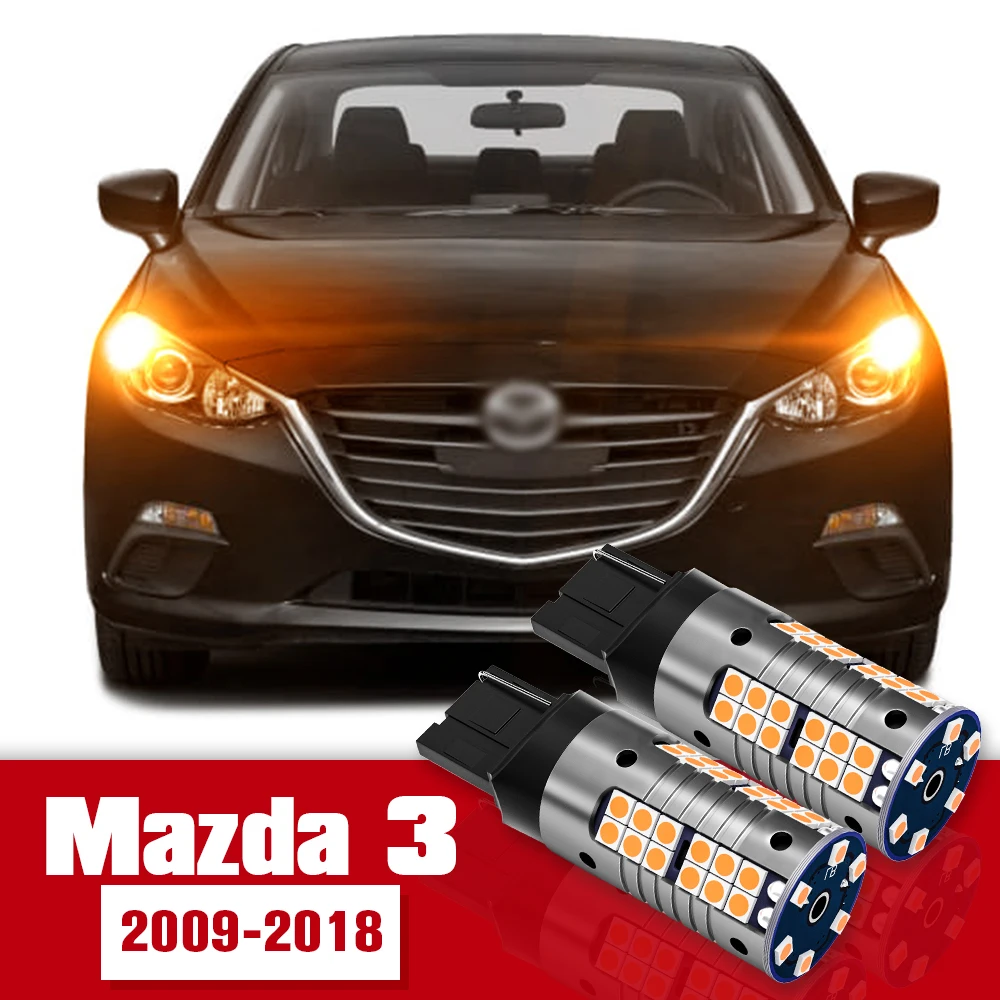 

2pcs LED Accessories Turn Signal Light Bulb Lamp For Mazda 3 BL BM BN 2009 2010 2011 2012 2013 2014 2015 2016 2017 2018