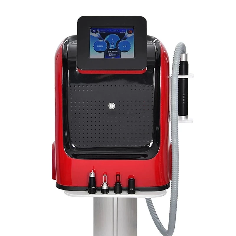 Laser Beauty Machine For Tattoo Removal Portable Nd Yag Laser Pico Laser 755 1320 1064 532nm Beauty Machine