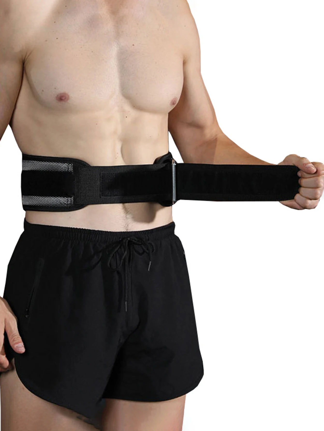 1pc Gym Weight Lifting Belt Weight Lifting Workout Weightlifting Powerlifting Belt for Men Women - 7.5inch - Bodybuilding Fitne