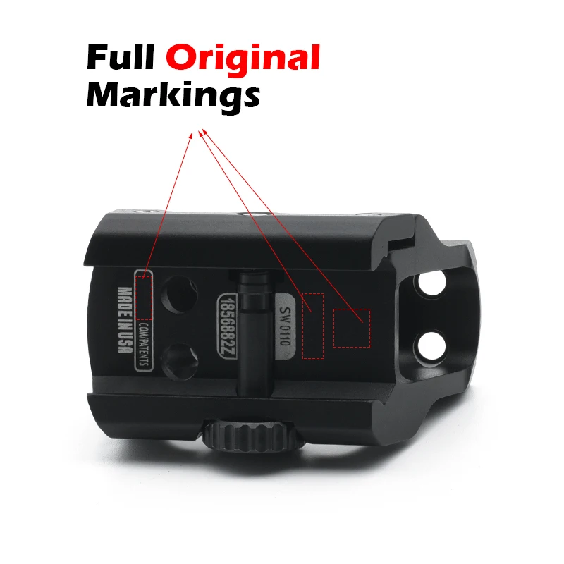 New Scar Style Leap 01 QD Mount 1.54inch 1.93inch for Red Dot Sight High Mount with Full Original Markings view 5