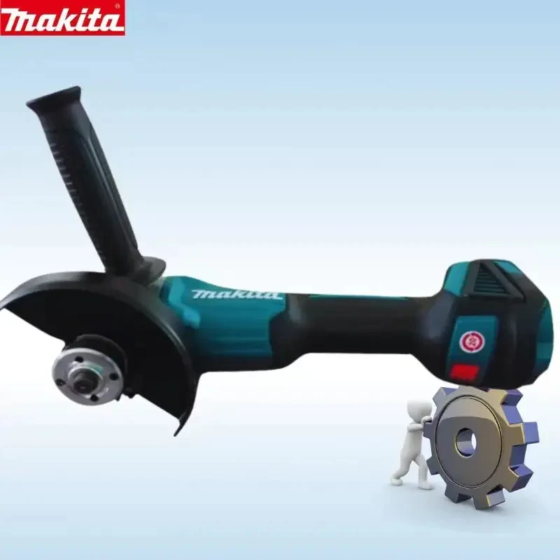 Makita 연마기 연마기 공구, 무선 18V 전동 공구, 전동 연마기 앵글 연마기, 브러시리스 샌딩기 앵글 컷, DGA404, 125mm, 100mm