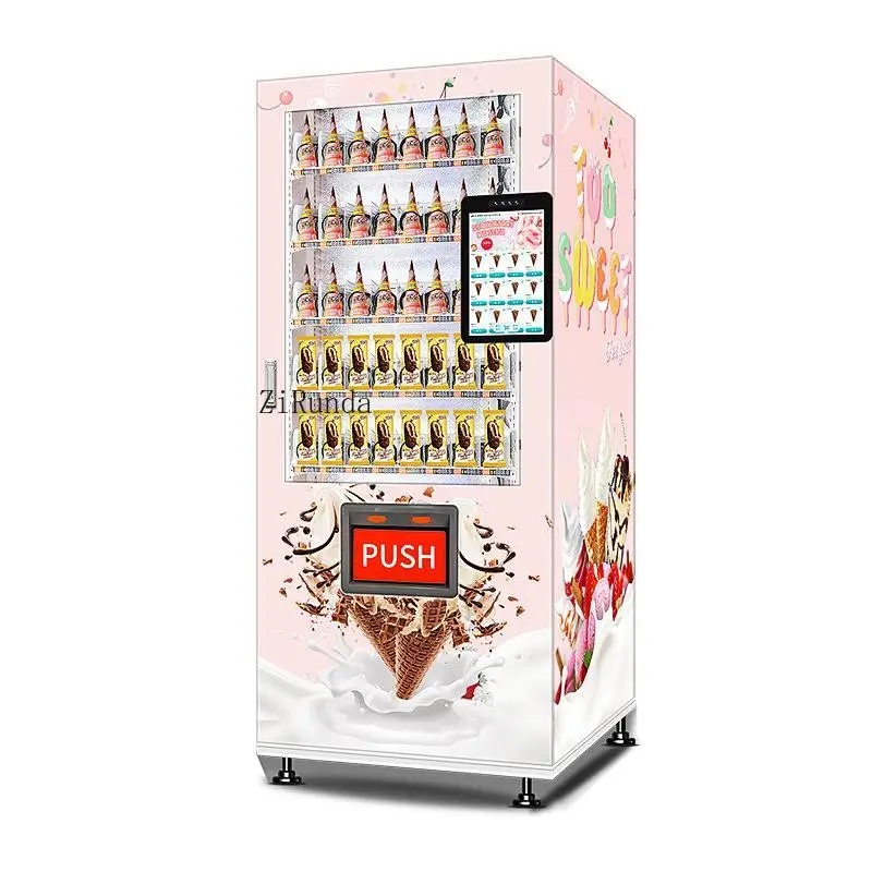 Distributore automatico di gelati morbidi per yogurt per auto a gettoni